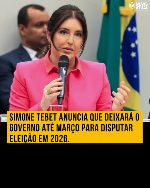 zfabrogmailcom's tweet photo. Que amor.🤡
Quem te viu e quem te vê.
“Coloquei meu destino nas mãos de Lula”, diz Simone Tebet ao confirmar saída do governo: https://t.co/7CorQ4FcKK