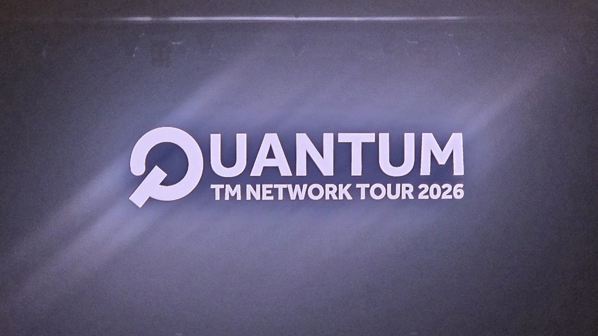 昨日の宮城、最高でした！
一晩経っても、耳の奥に余韻が残ってる。

#TMNETWORK #QUANTUM
