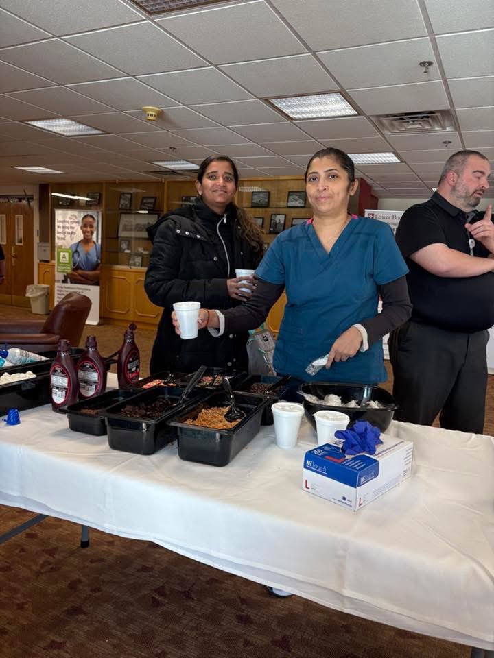 Lower Bucks Hospital recently celebrated National Hot Chocolate Day by treating staff and visitors to hot chocolate served with all the fixings on the side. The cheerful station brought smiles and a welcome break during busy shifts, filling halls with warmth and laughter.