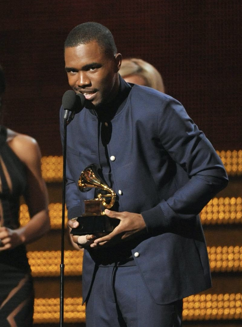 blondedhomer's tweet image. FRANK OCEAN JUST WON A GRAMMY.