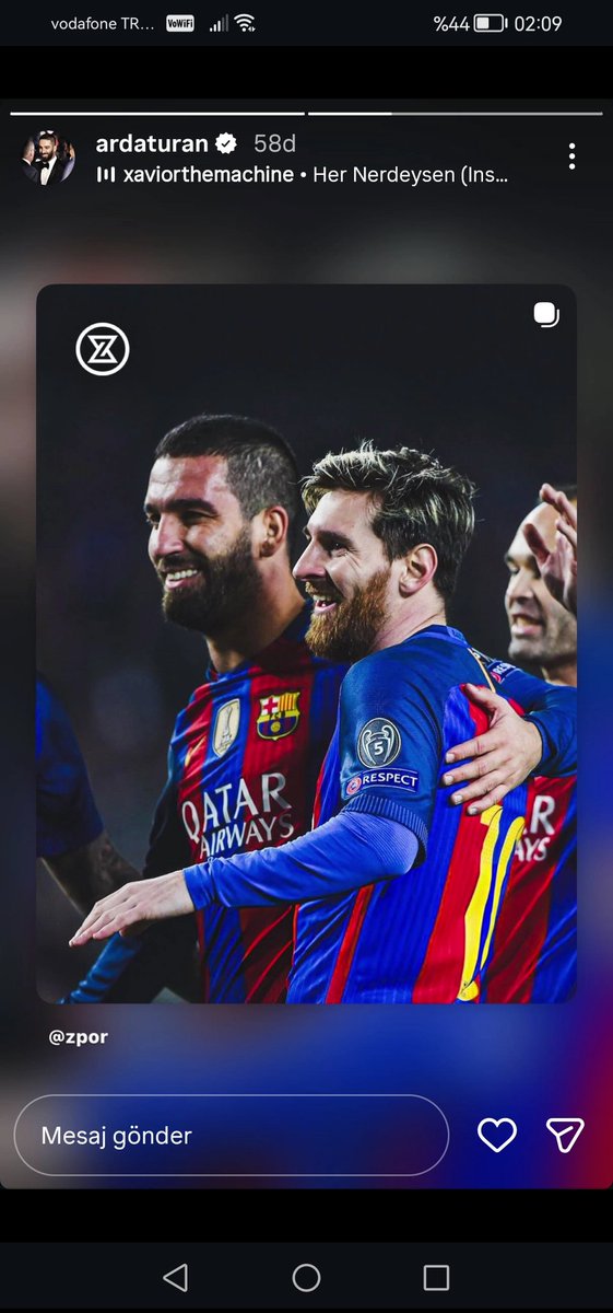 16esse16's tweet image. #ardaturan in bugünki paylaşımı
Sosyal medya da gündem olan #galatasaray a #messi  transferi gerçek olma ihtimalini güçlü tutar