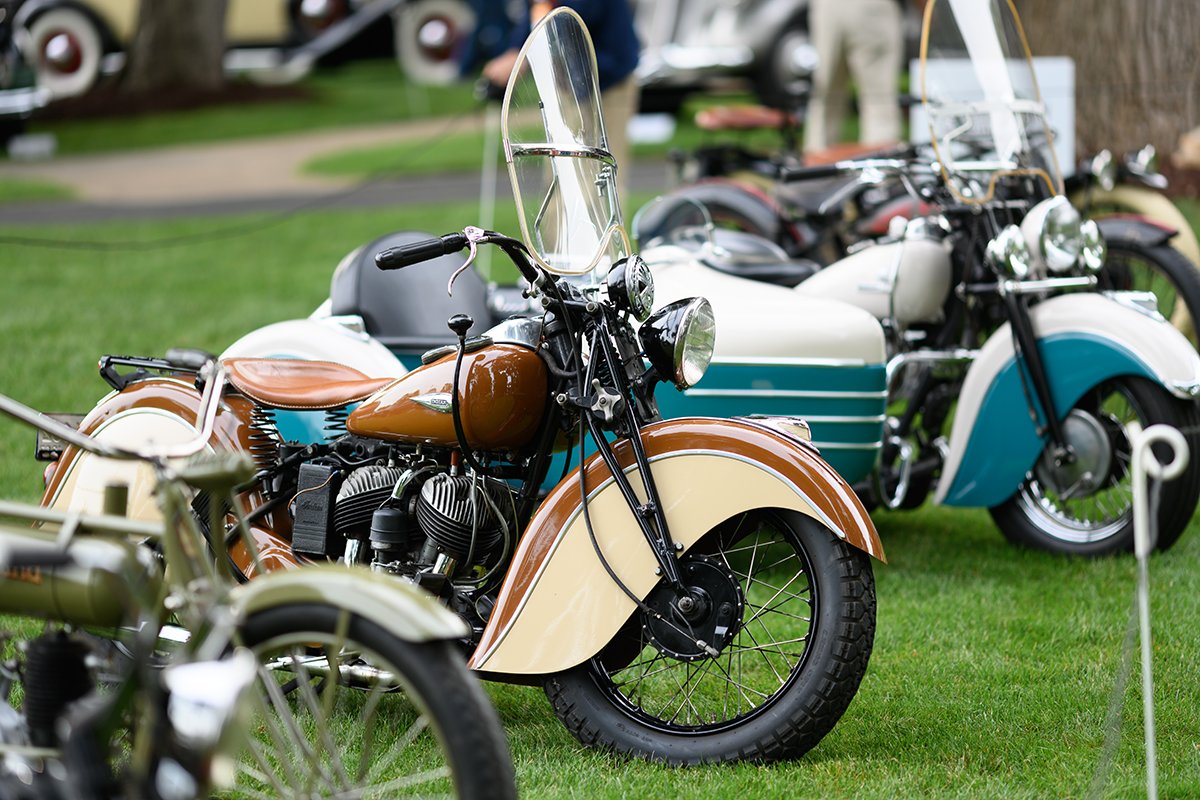 The Concours d'Elegance at Copshaholm last featured vintage motorcycles in 2021 and is excited to have motorcycles again grace our show field in 2026. If you would like to submit your vintage motorcycle for exhibition, you can do so here: concoursatcopshaholm.org/vehicleapplica…