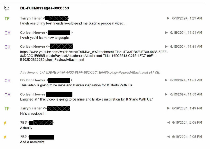 Colleen Hoover &amp; Blake Lively MOCK Justin Baldoni for being kind, honest and open. It's really sick.

(The link below is Justin's video that these assholes made fun of while Blake Lively incepts into Colleen's small, feeble mind that Justin is a psycho.)

youtube.com/watch?v=hVTr5M…