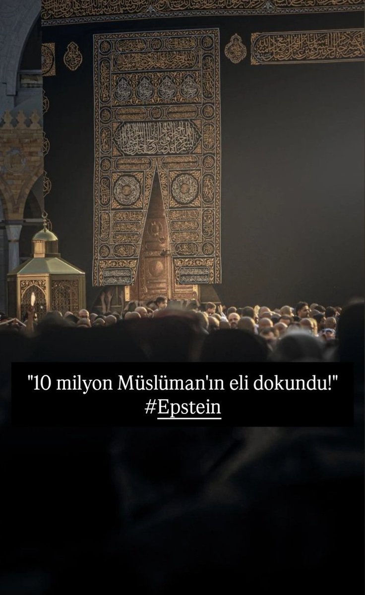 Yetiş Ya Rabbi!
Çoluk çocuğumuzu, Kabe'mizin örtüsünü kullandılar!
Bu zulüm Mukaddes Kabe-i Şerife kadar ulaştı Ya Rabbi!

Birleşik Arap Emirlikleri'nden Suudi Vatandaşı Aziza Al-Ahmadi adında bir kadın, Kabe’nin örtüsüne 10 milyon insanın dokunarak bağ kurduğunu söyleyerek