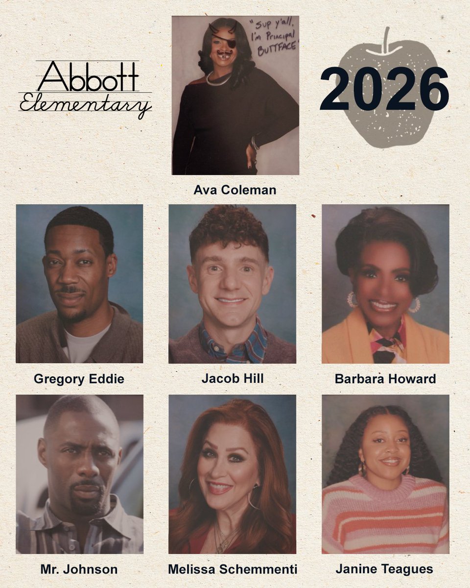 AbbottElemABC's tweet image. It's hard to concentrate when your teachers look this good.