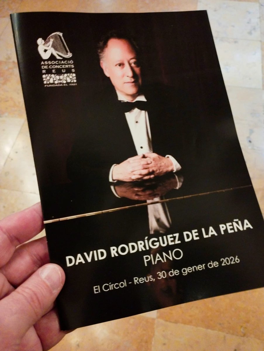 davidrodpiano's tweet photo. Recién recital en Cataluña! https://t.co/4AYbIzd0Dk
