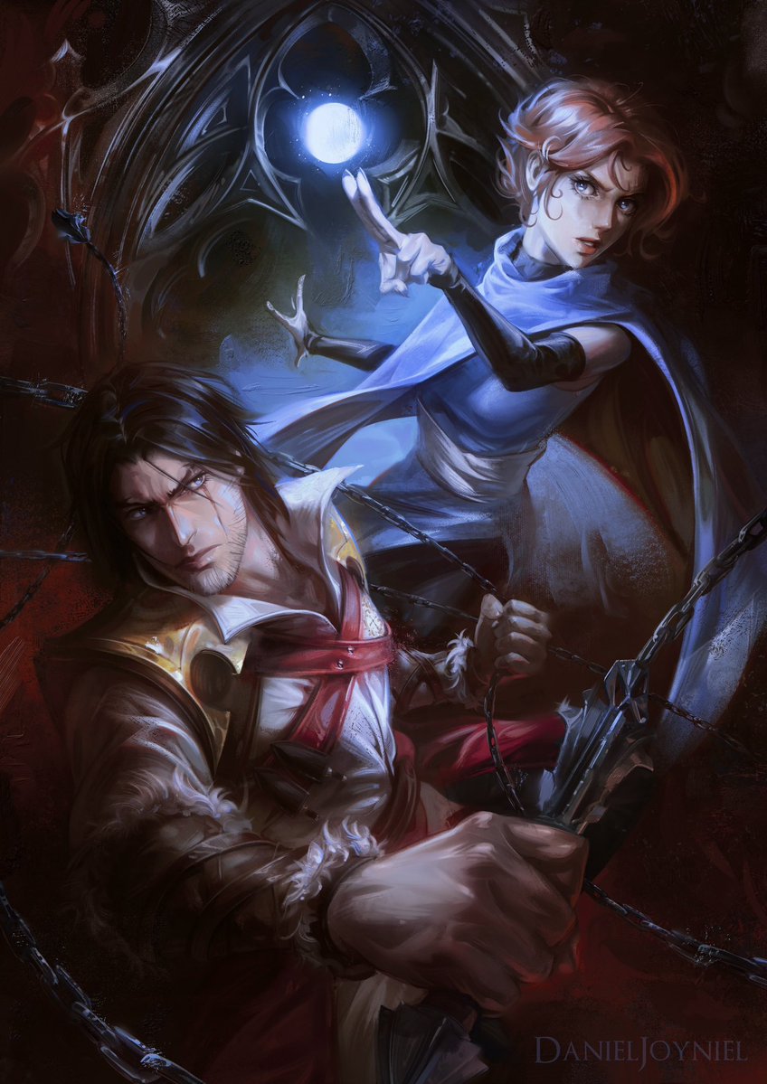 DanielJoyniel's tweet image. Trevor and Sypha
#Castlevania