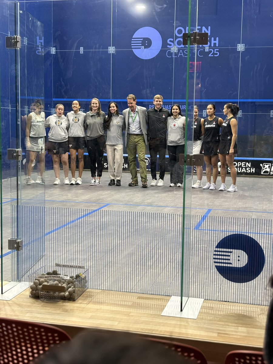 S_A_Johnston's tweet photo. In the chair for last night’s NSL match, New York Queens vs DC Inferno…superb match, really enjoying the NSL format, could be a game-changer for the sport. #squash #nsl #opensquash #newyork https://t.co/hhOr0xCNuo