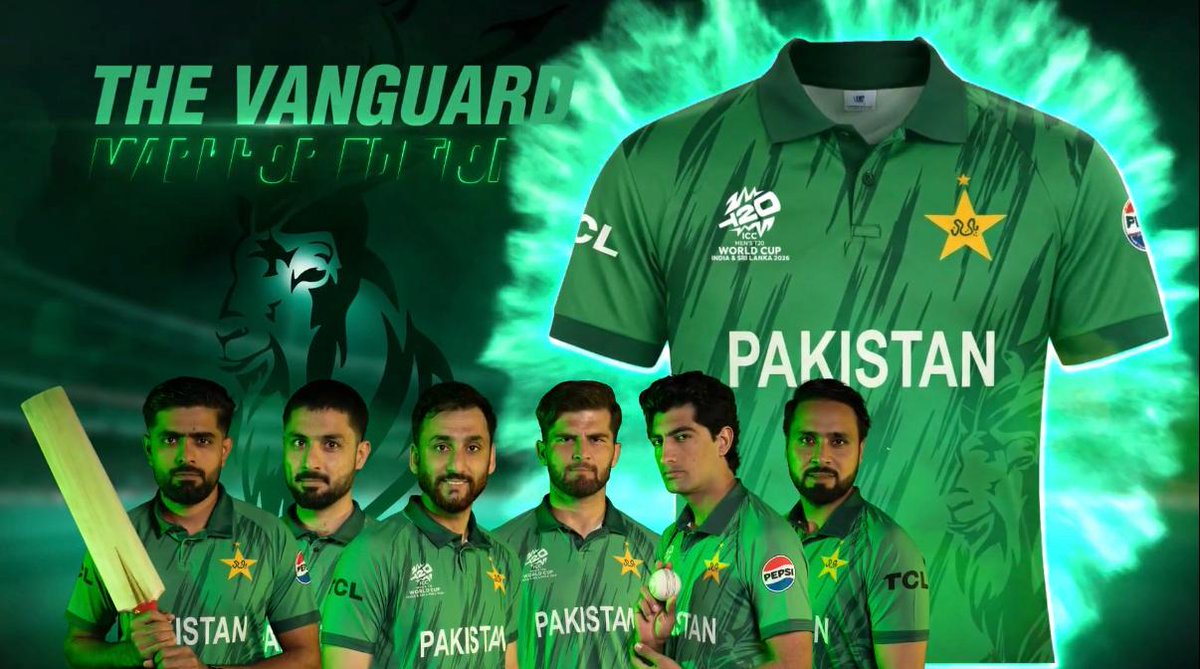 *جب پاکستانی ٹیم نے نہ انڈیا میں کھیلنے جانا ہے نہ اب انڈیا کے ساتھ میچ کھیلیں گے پھر یہ انڈیا کا نام کیوں ہے پاکستان کی 
جرسی پر*?
#ICCT20WORLDCUP #PCB #WorldCup2026 #PakVsInd