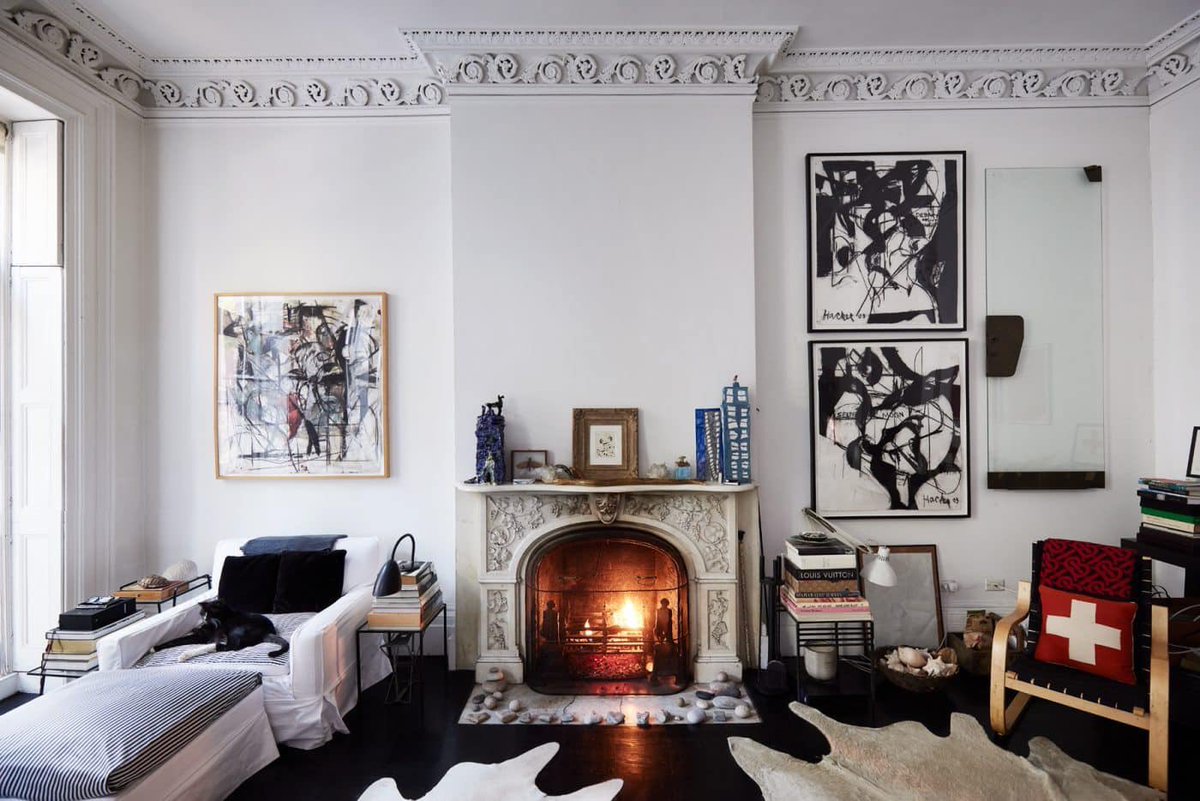 binzbysolange's tweet photo. Tonne Goodman’s West Village townhome. 

“I was always impressed with the Italian approach that mixed pure modernism with original classic elements in period buildings, and I thought this was the perfect space in which to achieve that.” https://t.co/eCuqntPy86