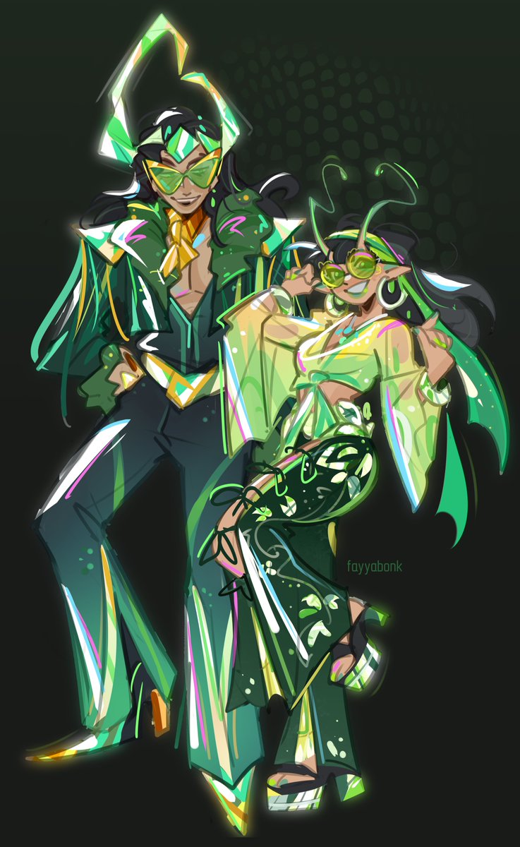 my concept for disco skins!

#MarvelRivals #Loki #Mantis