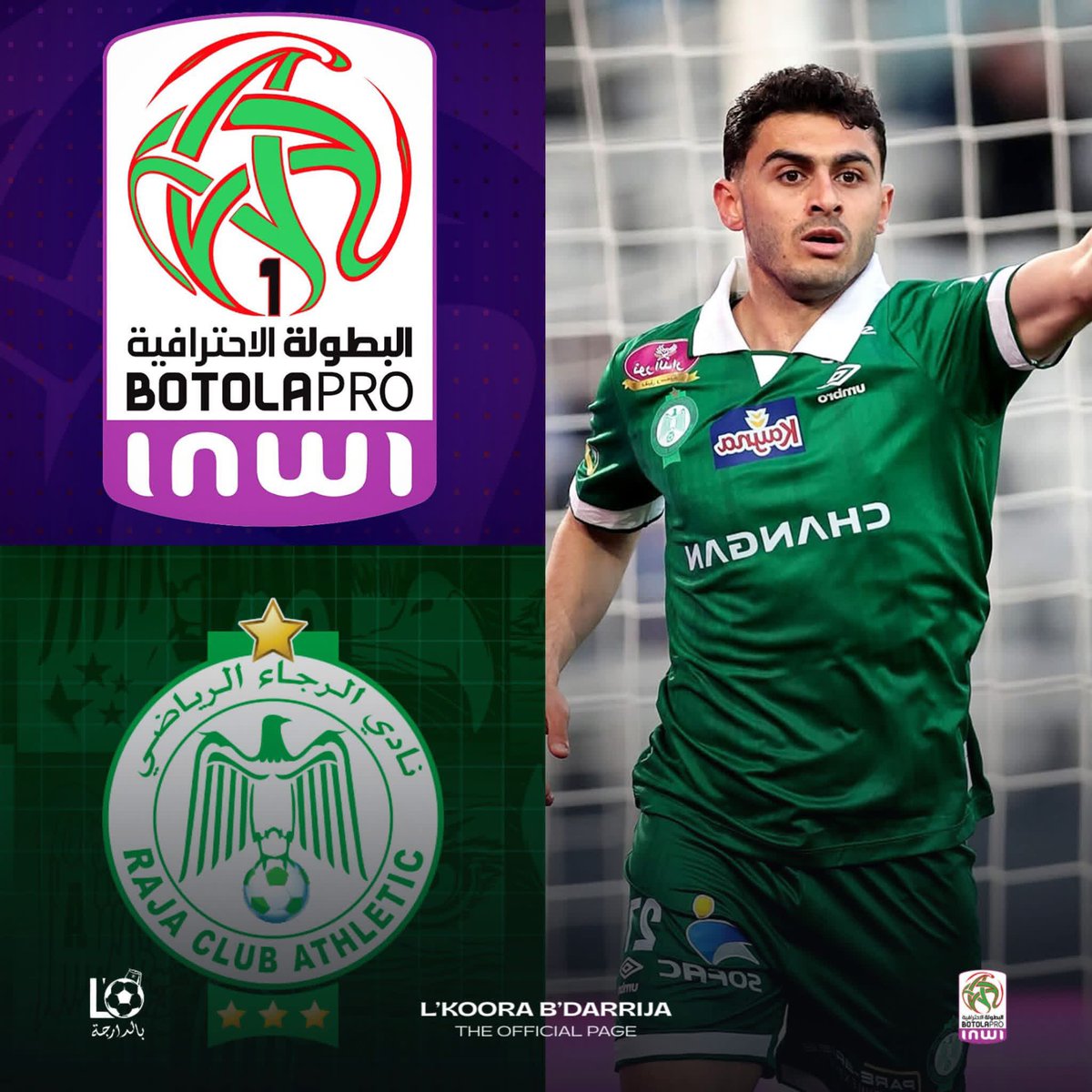 الأردني محمد فيصل أبوزريق شراراة يدشن أول مساهماته التهديفية رفقة نادي الرجاء الرياضي 🅰️🇯🇴✅️