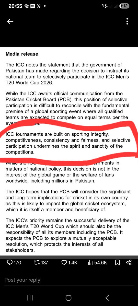 LawrenceBailey0's tweet photo. If the below mentioned was the case especially when using words like Sporting integrity &amp; fairness why do we see India &amp; Pakistan grouped together at literally every ICC event??? Where's the integrity &amp; fairness in that??? We know they doing because of the money, let's be honest! https://t.co/2rZM9IX68l