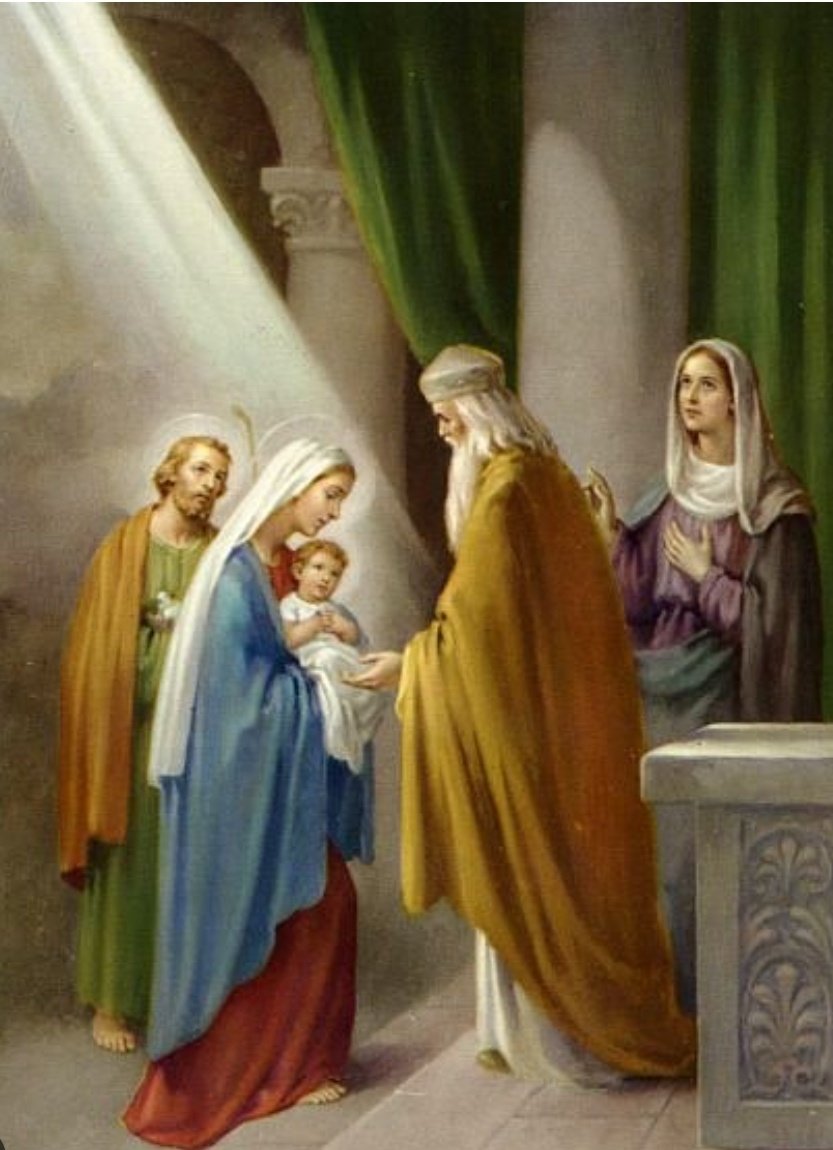 Lundi 2 février 2026 : Présentation de Jésus au Temple, bonne fête de la Chandeleur 🙏 #Chandeleur #crêpes