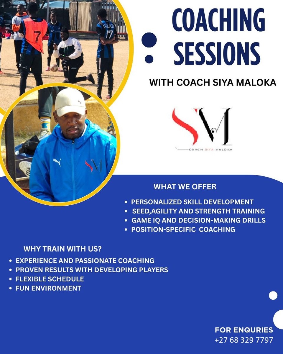 Coach Siyabonga Maloka tweet media