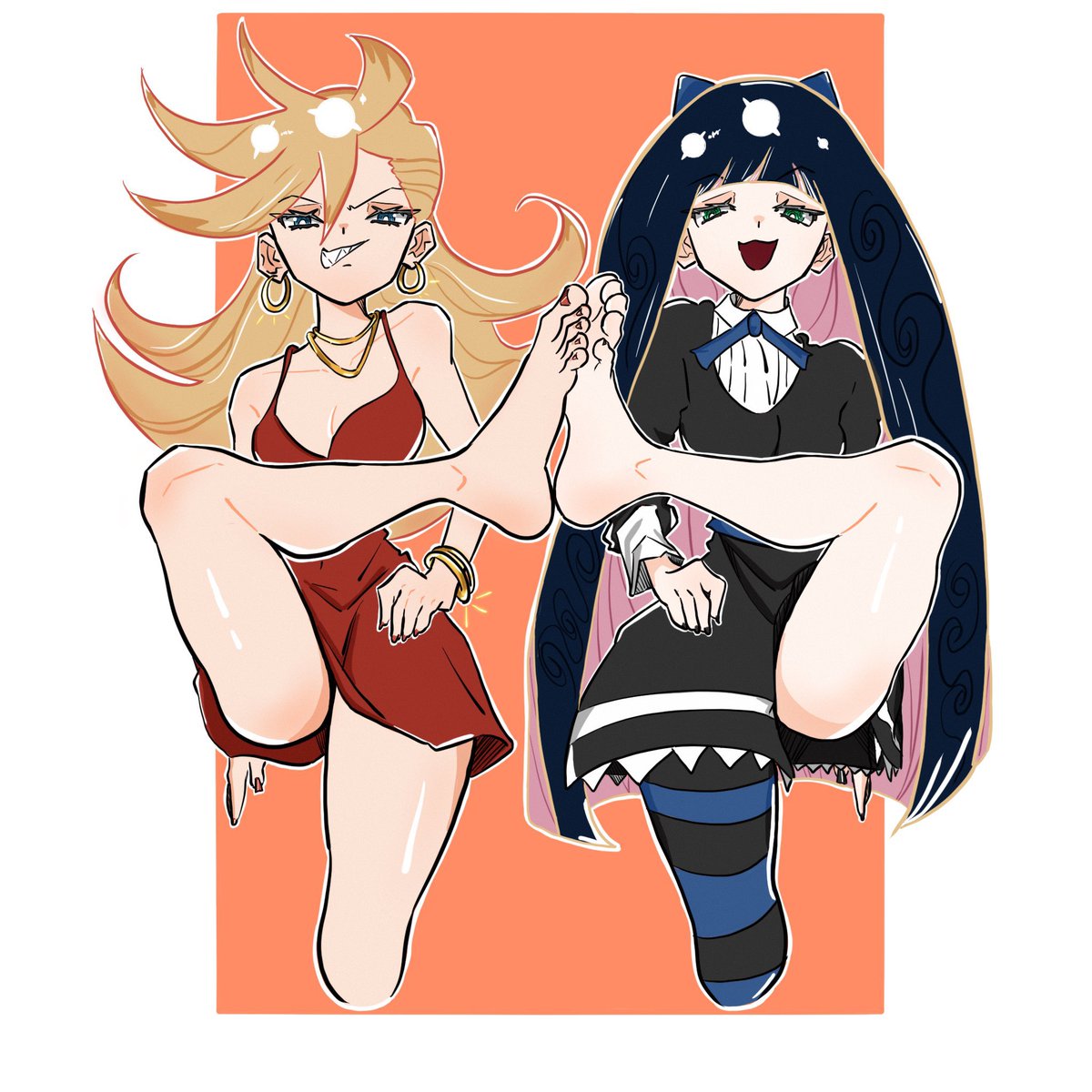 Drain7366781's tweet photo. Panty and Stocking https://t.co/43JIXPKtEd