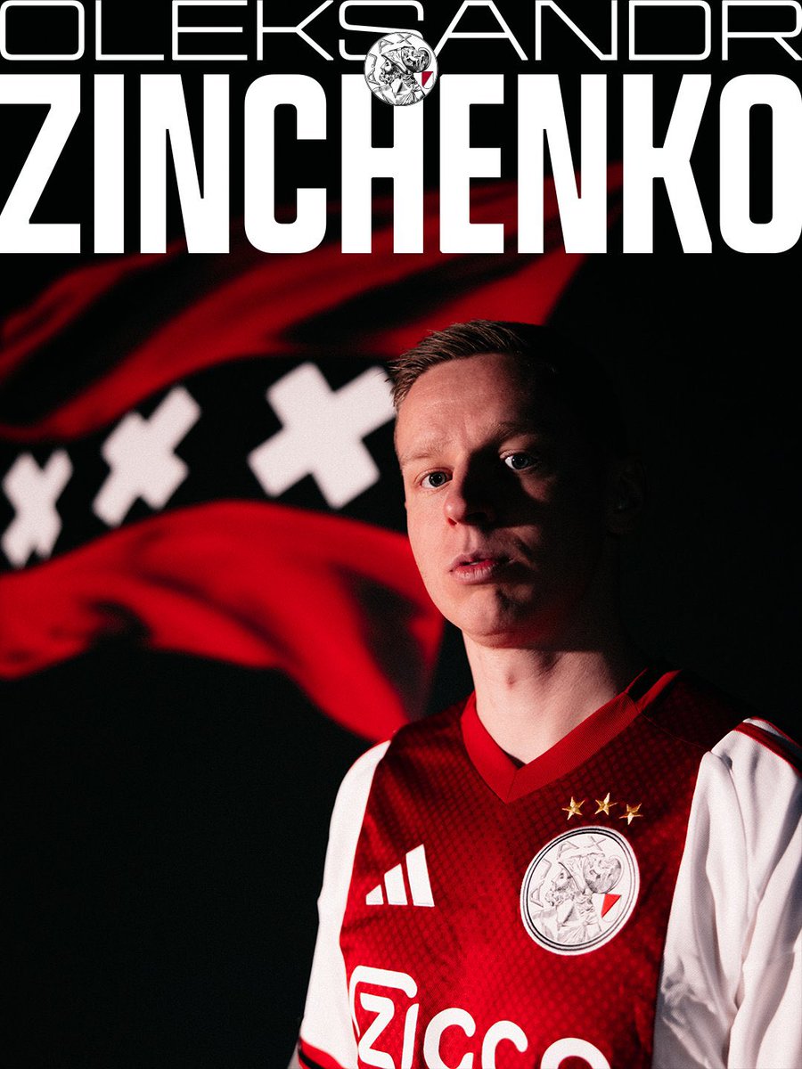 TransferMerkez's tweet photo. ✍🏻 Ajax, Arsenal'den 29 yaşındaki Oleksandr Zinchenko'u 1.5 milyon Euro karşılığında kadrosuna kattı. https://t.co/4CDByZyedp