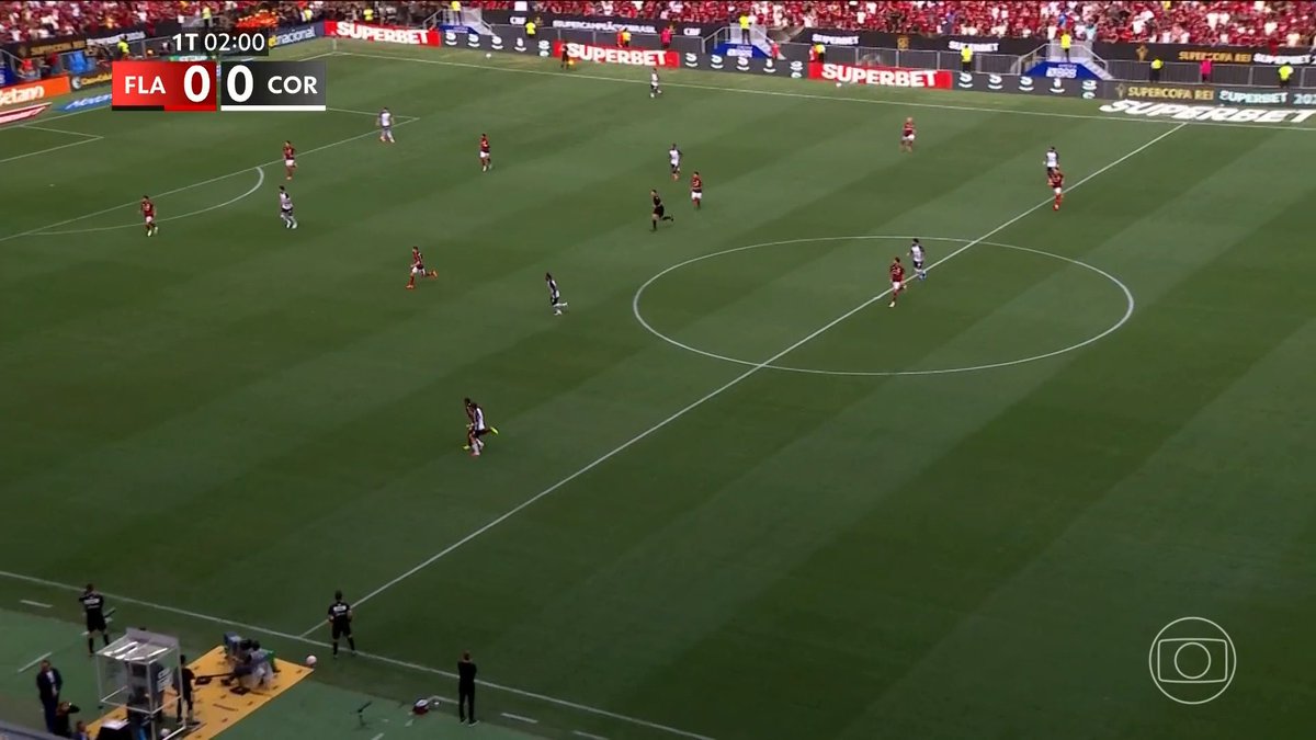 Vessoni's tweet image. Única câmera mostrada da cotovelada no Bidon... ✌️

#Corinthians