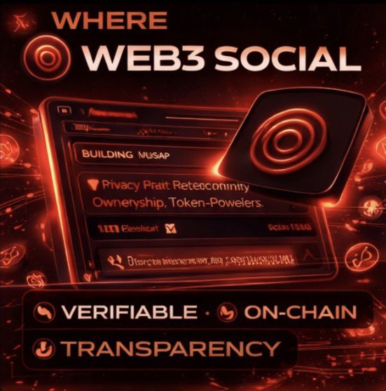 Muzzle_Holders's tweet image. Topic: What is MuzzSnap?

Social media hasn’t evolved.
It just changed owners.

MuzzSnap is building a Web3 social layer where:
•Users matter
•Data isn’t exploited
•Communities lead

This is not hype.
This is infrastructure.

#MuzzSnap #Web3Social #MUZZ