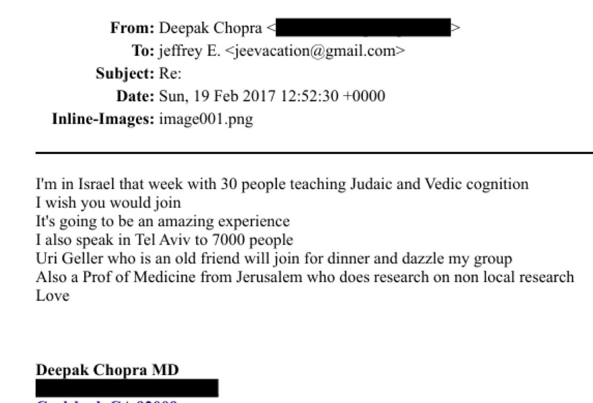 papi_papito's tweet photo. @DeepakChopra You, monster, go around acting like you're some spiritual master, when what you really are is a demon!  

How many minors did you torture and rape, you sadistic piece of shit?

Someday you'll get your 'reward'... but it won't be in this material world https://t.co/aedDOFm2mM