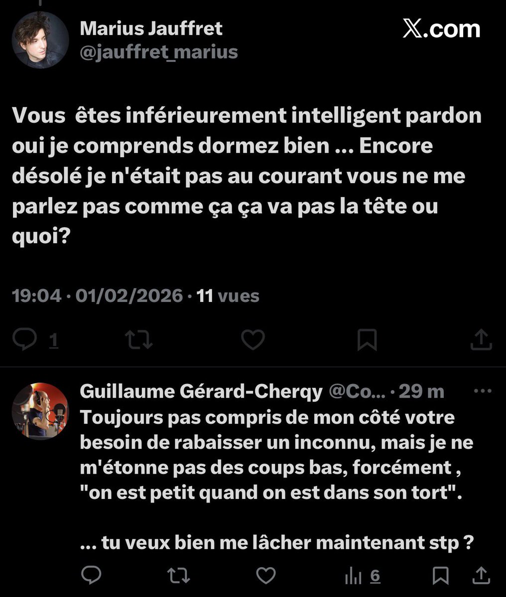 POV : "Quand un "Écrivain Supérieurement Intelligent" a besoin d'une analyse de texte assistée de 15 minutes pour délabyrinther un commentaire de trente mots - et qu'il connaît pas Raoul."

Merci pour ce moment, Grok doit se régaler.