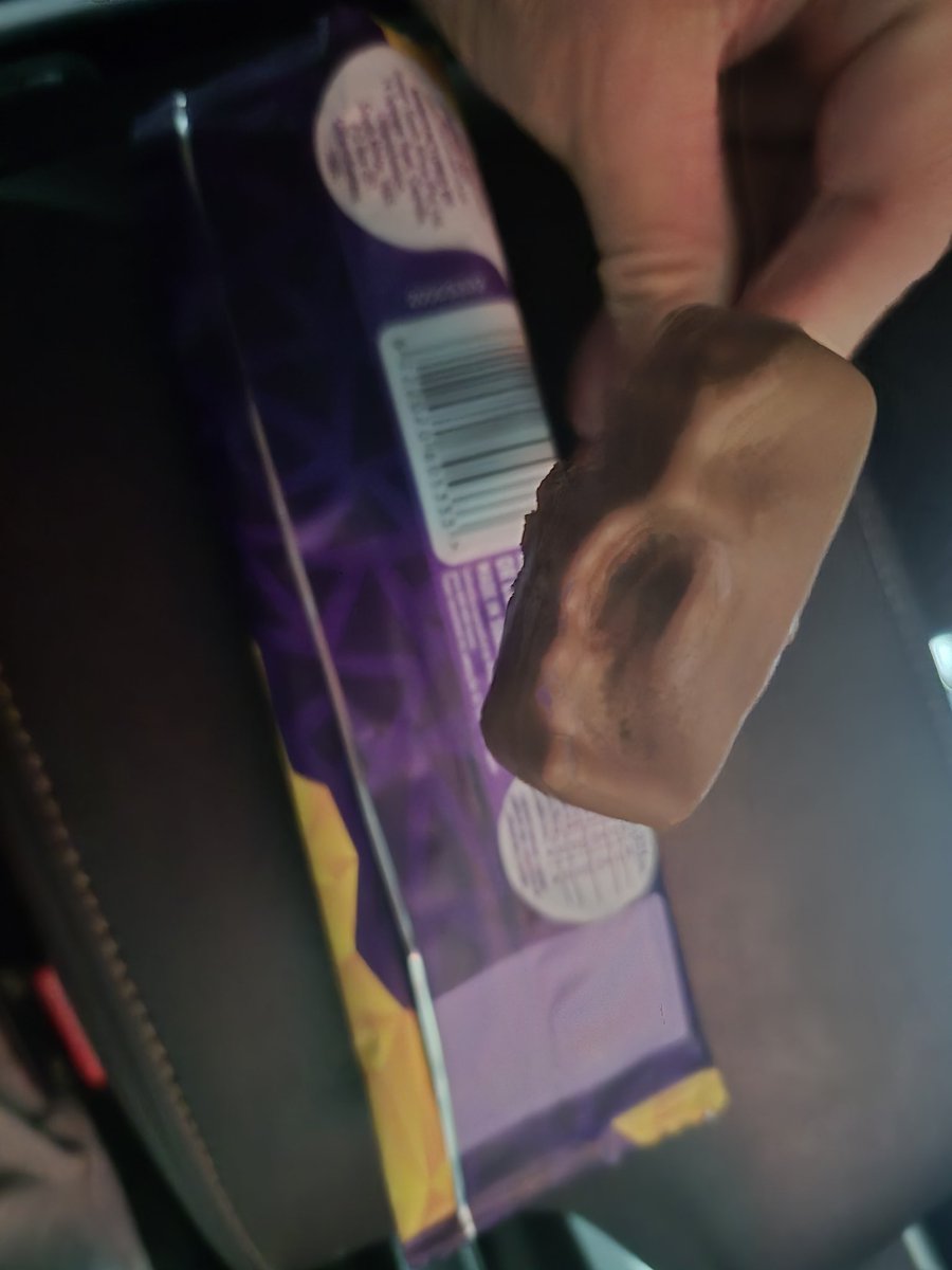 guycoutts's tweet photo. Hi @Cadbury_SA 

I am fairly sure my Crunchie Blast isn't meant to look like this....think I may have half an ice-cream. https://t.co/v4SqQ2HS1B