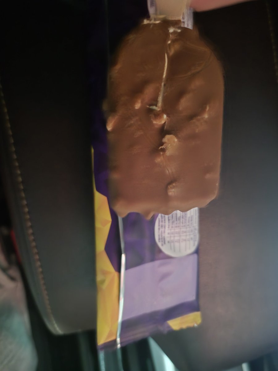 guycoutts's tweet photo. Hi @Cadbury_SA 

I am fairly sure my Crunchie Blast isn't meant to look like this....think I may have half an ice-cream. https://t.co/v4SqQ2HS1B