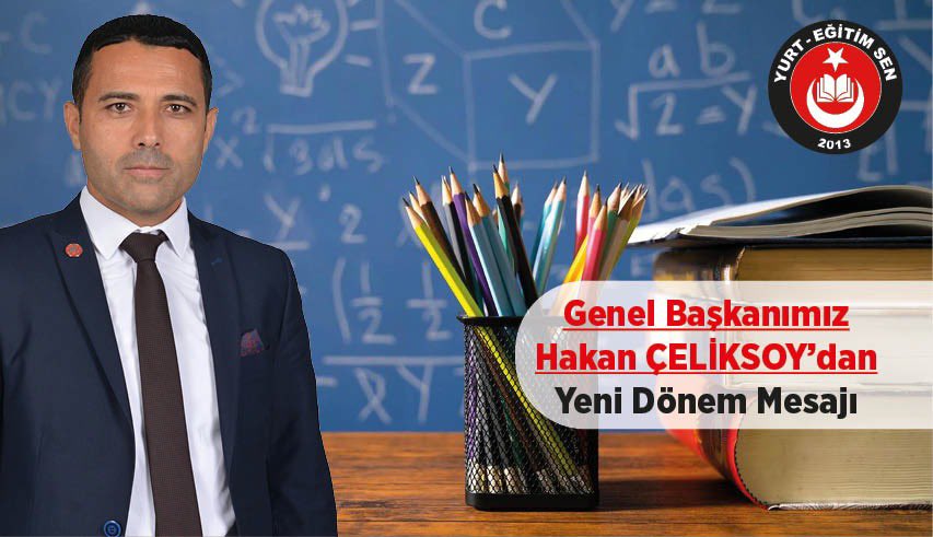 2025 - 2026 Eğitim öğretim yılının ikinci döneminin; öğrencilerimize, öğretmenlerimize, eğitim çalışanlarımıza ve velilerimize sağlık, huzur ve başarı getirmesini diliyorum.

Eğitimde kalite; Eğitimcinin  hakkının korunduğu, emeğin değer gördüğü bir sistemle mümkündür.

YURT