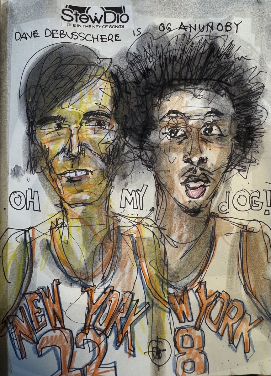 MrChuckD's tweet image. REAL ball Old heads tell me that #oganunoby don’t give the same Dave DeBusshere vibes as a ⁦@nyknicks⁩ forward?