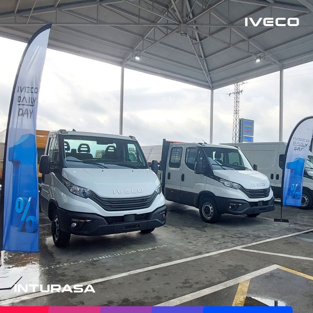 inturasa's tweet photo. 🔵Así vivimos el Daily Day 🚛
El pasado viernes conmemoramos los 10 años de liderazgo de IVECO Daily con una jornada de puertas abiertas. Fue un placer recibiros y compartir este encuentro. ¡Gracias por vuestra confianza! 🙌#TuGranAliado #Inturasa #IVECO #Daily #IVECODaily https://t.co/8S4SvgqplE