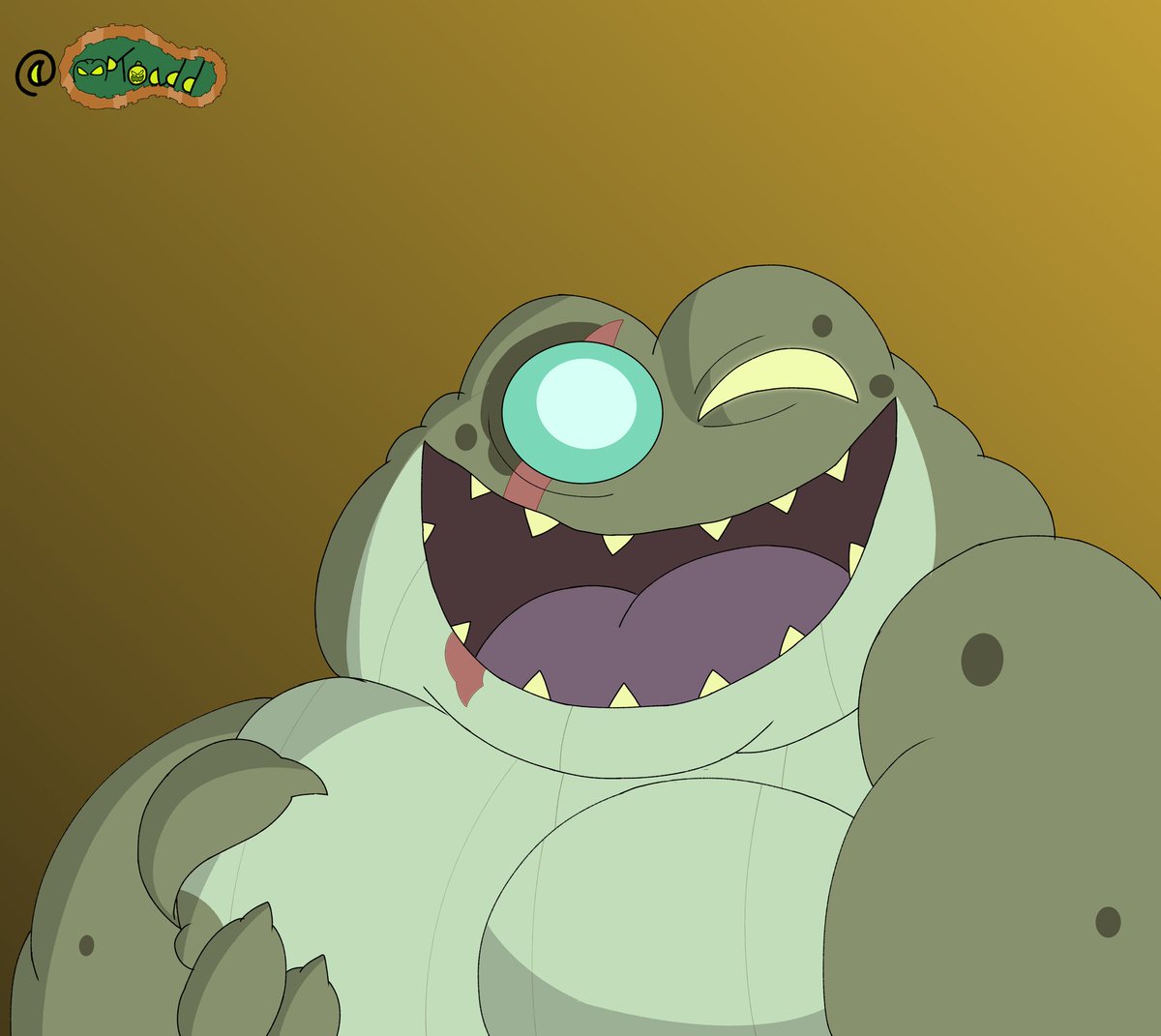 Chasin it with Captain Grime n his melons thinkin fondly bout Hop Pop🎃

#Amphibia #Grime