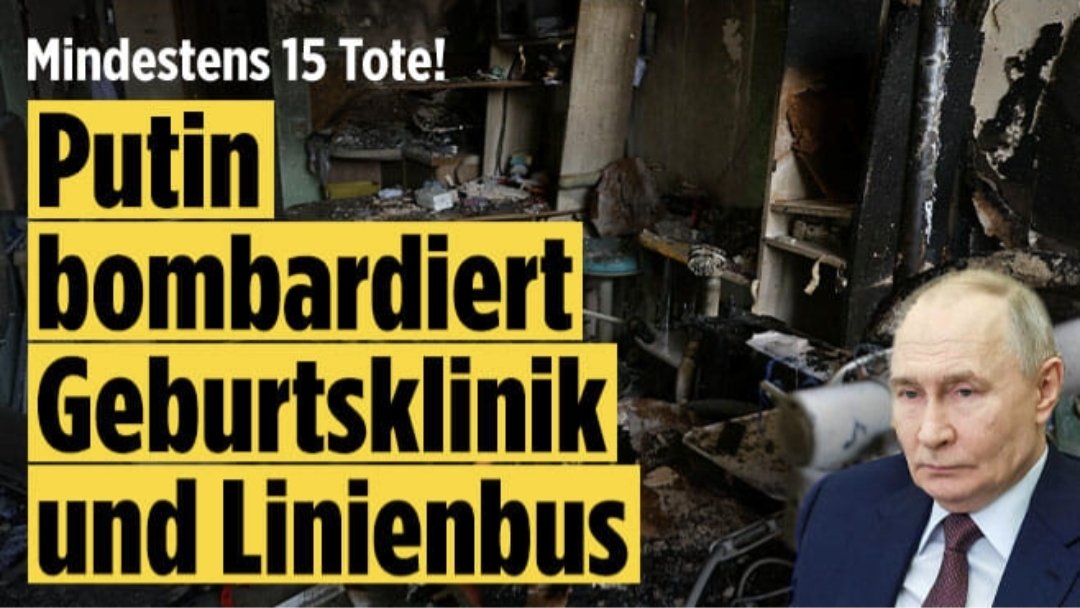 Wladimir Putin ist der Adolf Hitler des 21. Jahrhunderts! Es kann und wird mit Russland keinen Frieden geben, nur gegen Russland!