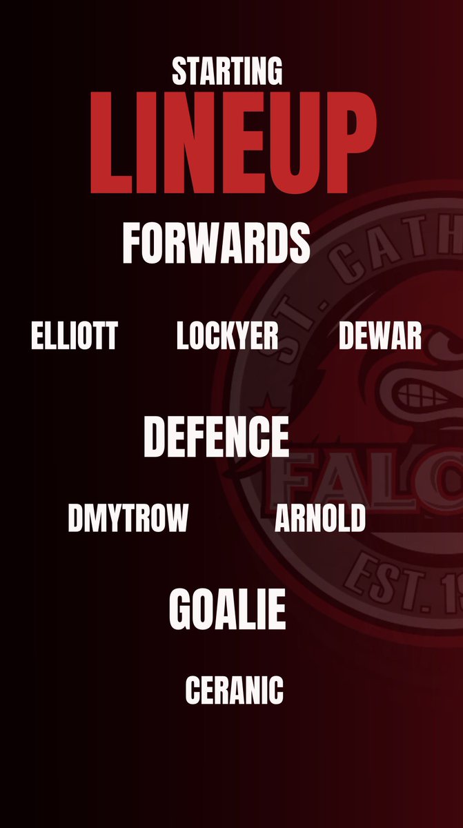 St. Catharines Falcons tweet media