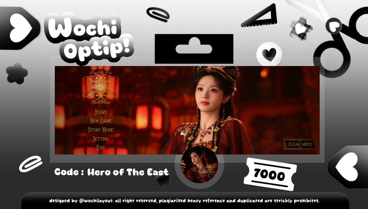 wochi_min's tweet image. Help RT or repost #zonauang 

Min ada layout ready stock edisi Hero of The East ⚔
Ada Lu Yuxiao, Wang Churan, Zhou Ye, dan Tian Xiwei

Langsung DM aja untuk take layout hero keren ini, free retext yaaa!!