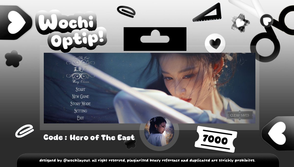 wochi_min's tweet image. Help RT or repost #zonauang 

Min ada layout ready stock edisi Hero of The East ⚔
Ada Lu Yuxiao, Wang Churan, Zhou Ye, dan Tian Xiwei

Langsung DM aja untuk take layout hero keren ini, free retext yaaa!!