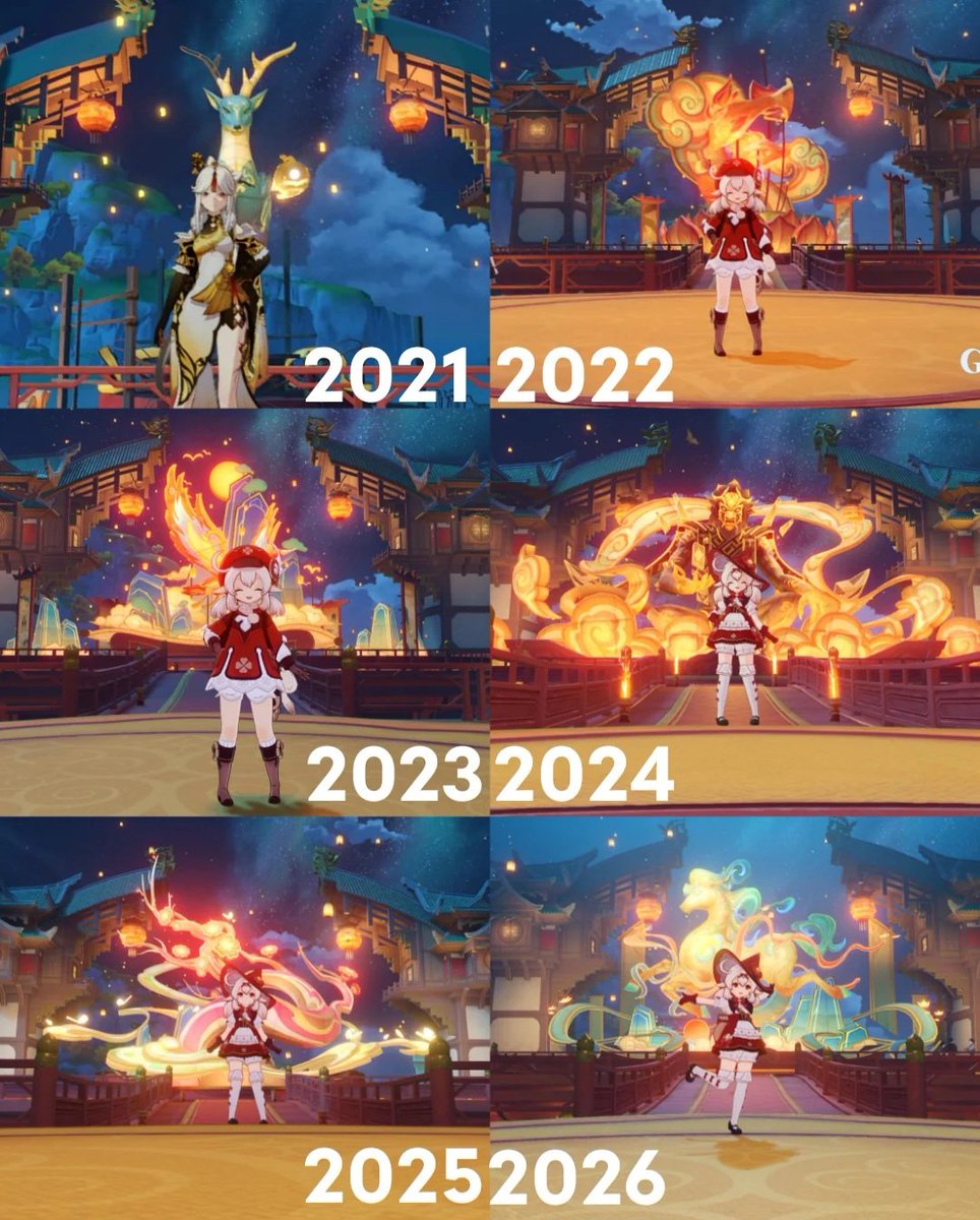 6 years of Lantern Rite

©️ u/alanongwarlord

#Genshinlmpact #Genshin #GenshinMemes