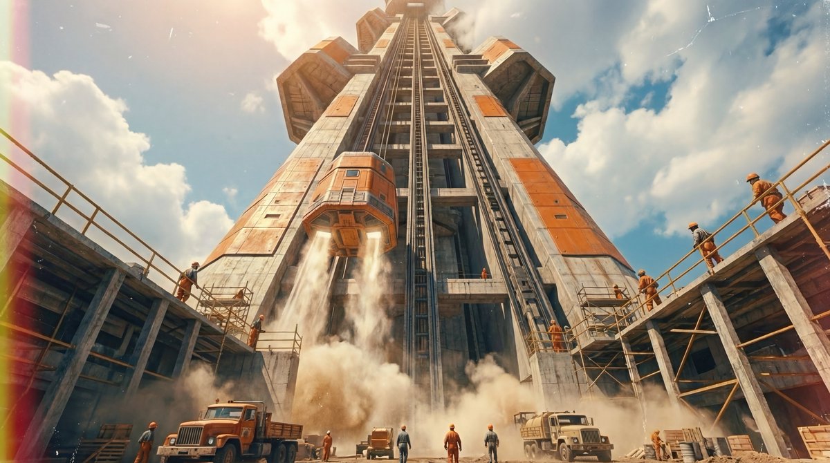 Space elevator still