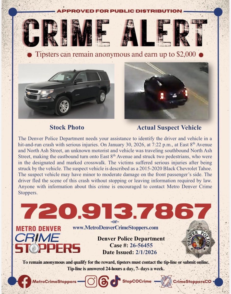 Denver Police Dept. tweet media