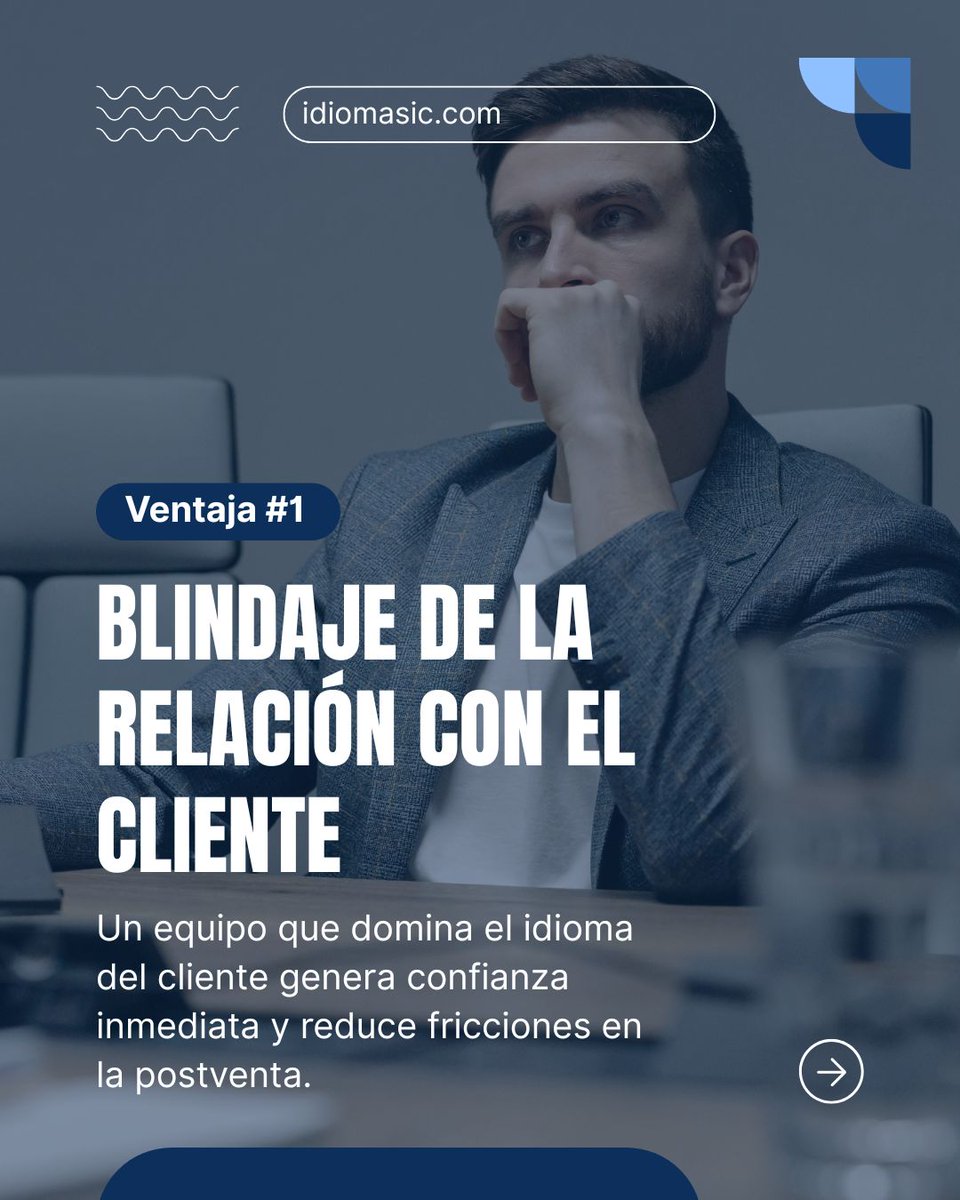 IC_idiomas's tweet photo. ¿Tu equipo habla el #idioma del crecimiento global? 🌍

En 2026, la competencia no es solo local, es lingüística. Muchos ven la formación en idiomas como un extra, pero las empresas de alto rendimiento lo ven como lo que realmente es, un activo estratégico. https://t.co/Um6fEXjgDv