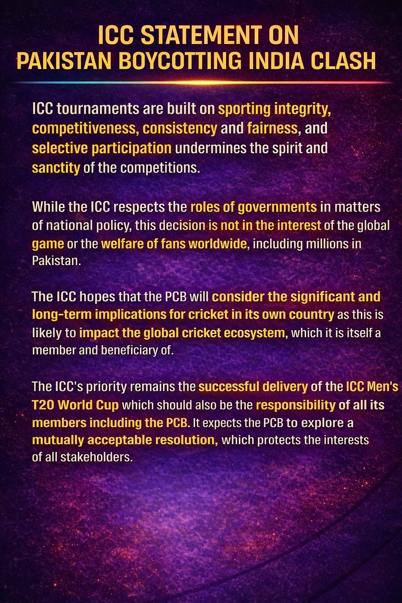ImrulDotAzim's tweet photo. Cricket deserves fairness for everyone. Silence on injustice, and selective stances, only deepen the cracks in the game.
#CricketIntegrity #JusticeForBangladesh #SelectiveOutrage #FairPlay #SportAbovePolitics https://t.co/WzvKwozoxE