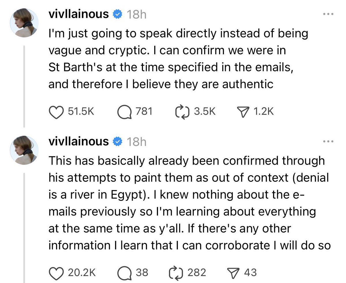 micah_erfan's tweet image. 🚨 HOLY SHIT: Elon’s daughter confirms authenticity of Elon and Epstein’s email exchange.