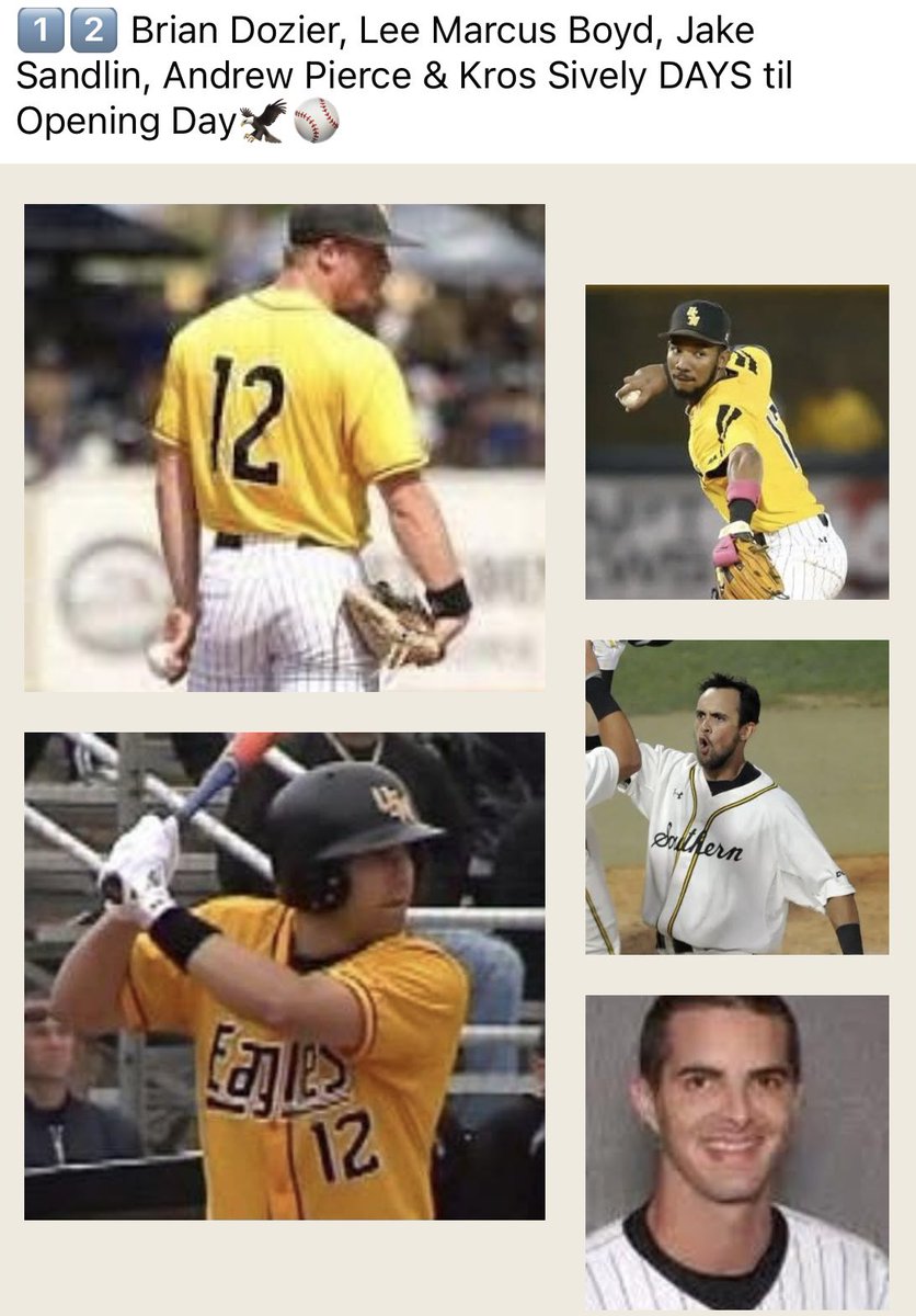 NSH_EAGLES's tweet image. 1️⃣2️⃣ DAY 🦅⚾️ Dozier, Boyd, J. Sandlin