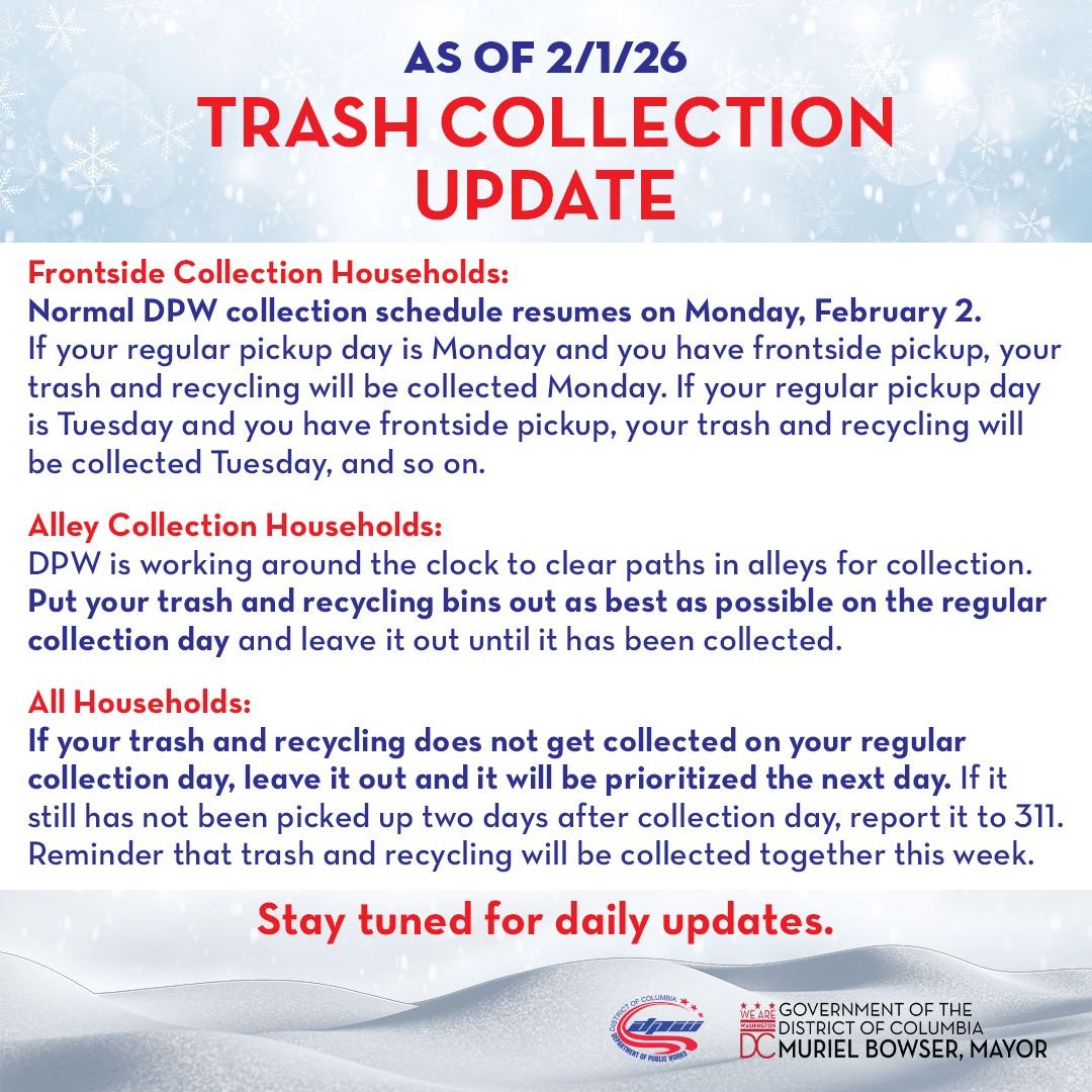 Mayor Muriel Bowser tweet media