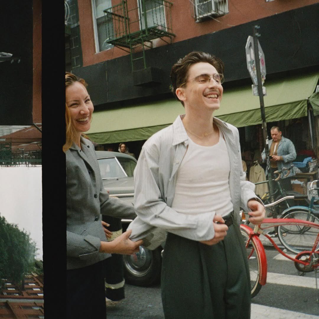 Marty Supreme setinden Timothée Chalamet 🎾