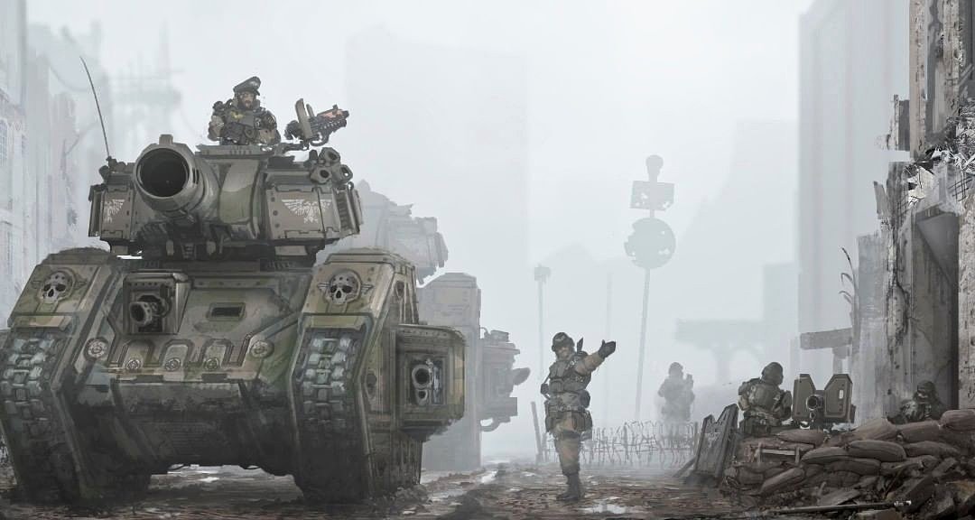 Aetas_Memoria's tweet image. Battlefields of the Imperial Guard. Various Warhammer 40,000 fan concepts and sketches by Eddy González Dávila. Part III.

The third one is named "Road to Hell". And a couple more concepts, sketches of the Imperial Navy below.
🔽
