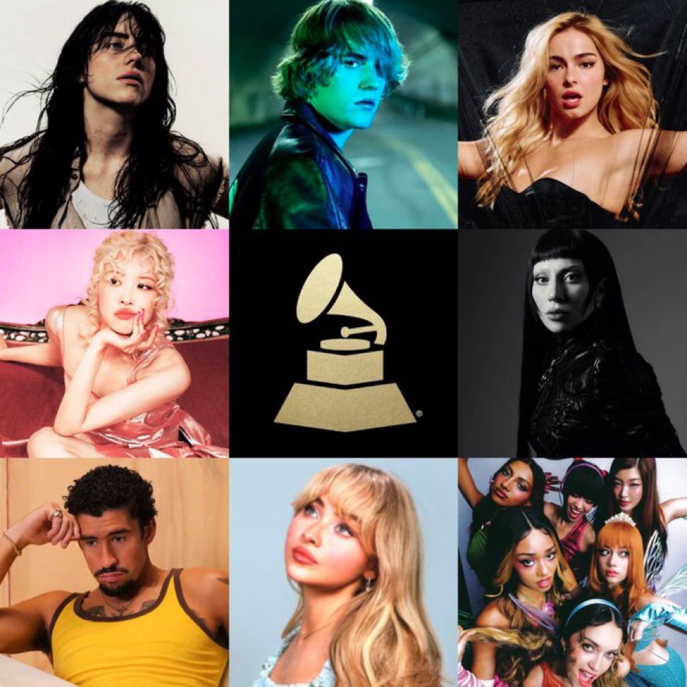 Pinkbasee's tweet image. Who do you think will the #GRAMMYs2026 

#BLACKPINK #LISA #JENNIE #ROSE #JISOO