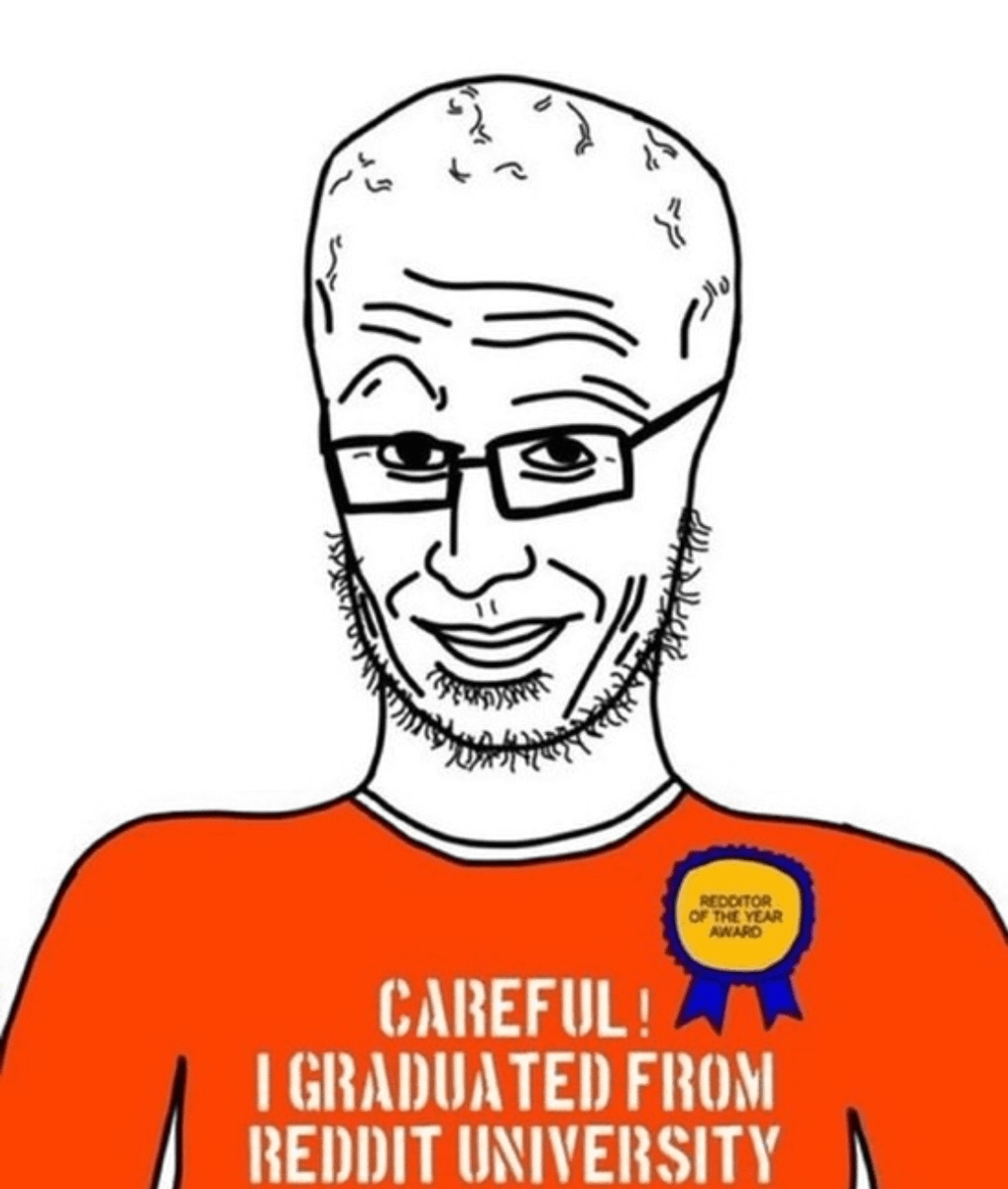 HMBohemond's tweet image. "Ackthually, chud, the Transformers movies and Star Wars prequels are bad and you're just too stupid to understand my advanced insights into film!"