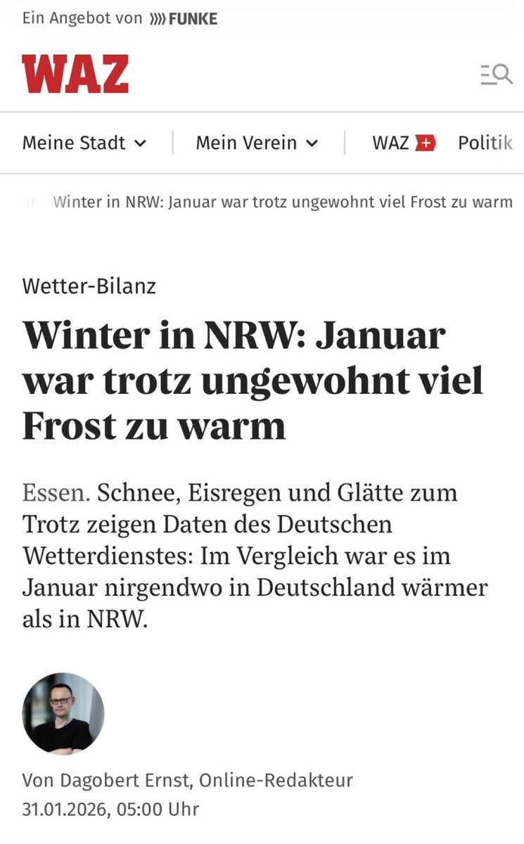 Orwellsche Rhetorik: Frost ist warm und warm ist Frost
