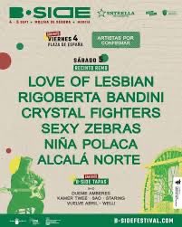 !! Recuerda!! Las entradas para el B-Side Festival 2026 salen a la 
venta, online, este domingo.