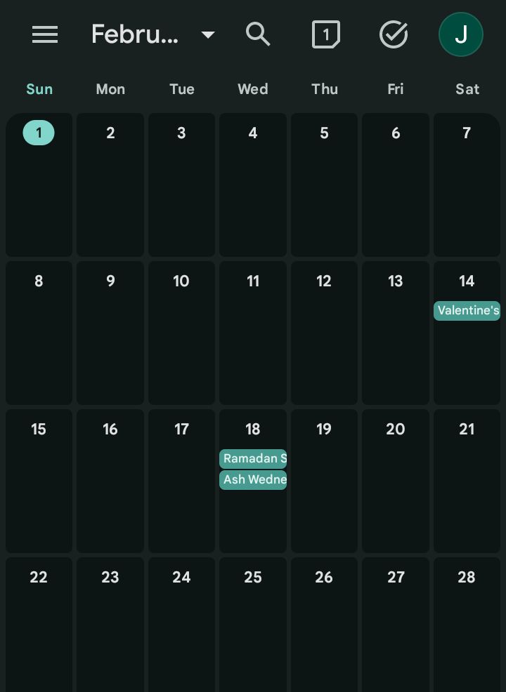 Joe_Essang's tweet photo. This kind of calendar alignment is unusual. February 2026 is literally the definition of a perfect month.

IT WILL BE OUR MONTH OF PERFECTION (Financially, Academically, Maritally, Health-Wisely) IN ALL RAMIFICATIONS 🙏 https://t.co/ZNEEUxbtII